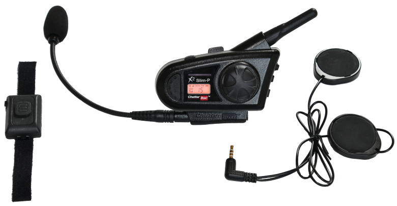 Chatterbox X2 Slim 2 way radio and Bluetooth unit Intaride